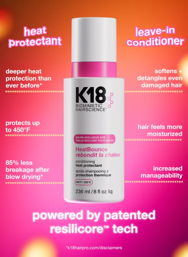 K18 Biomimetic Hairscience Heat Bounce - 118ml - Image 2